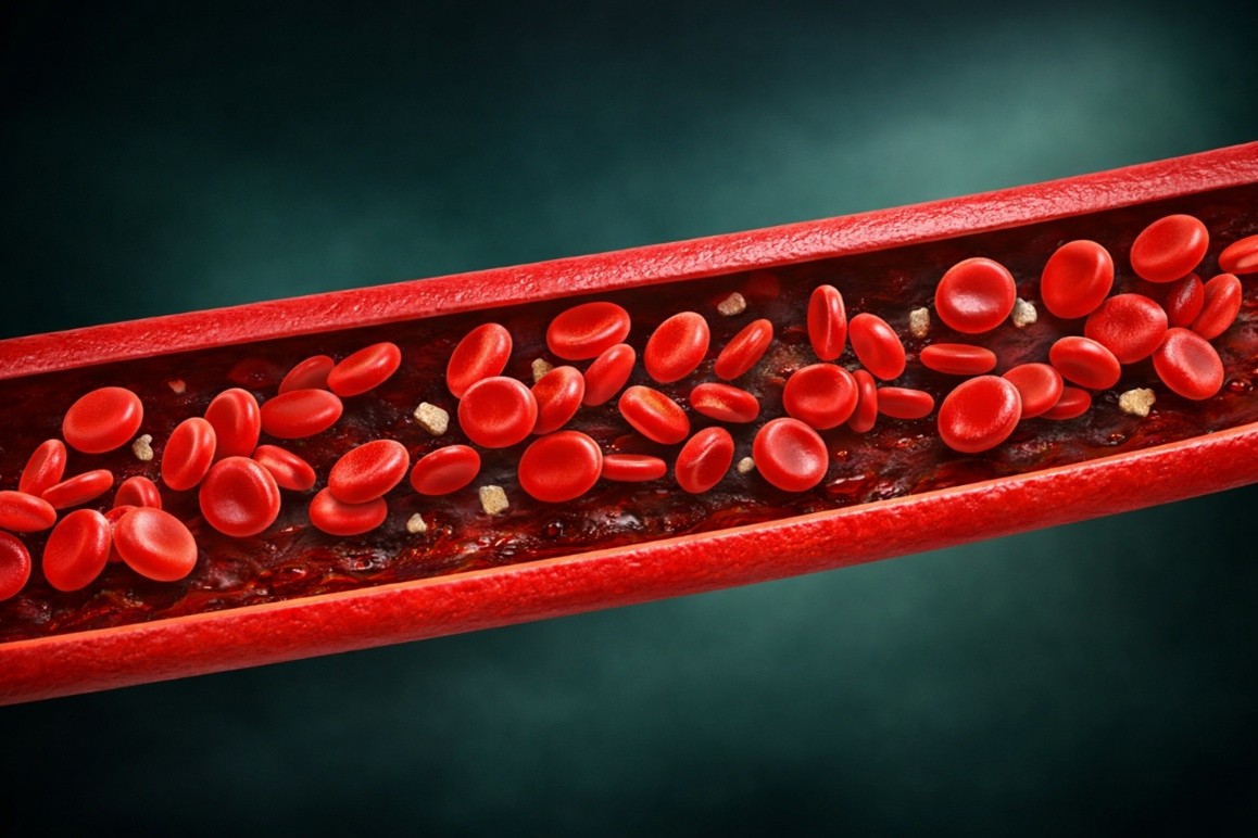 Image of  Blood vessels and blood